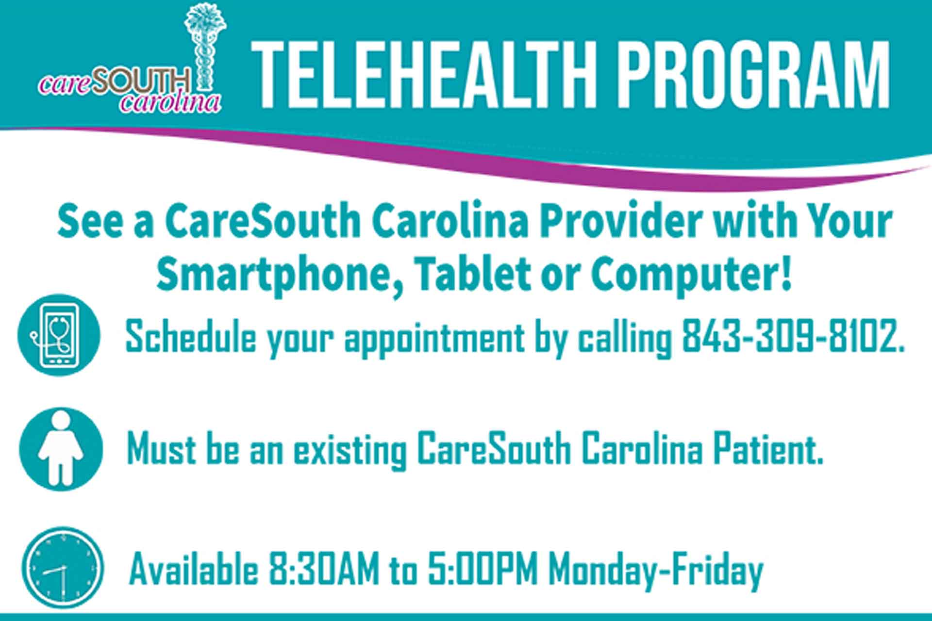 Telehealth Program from CareSouth Carolina
