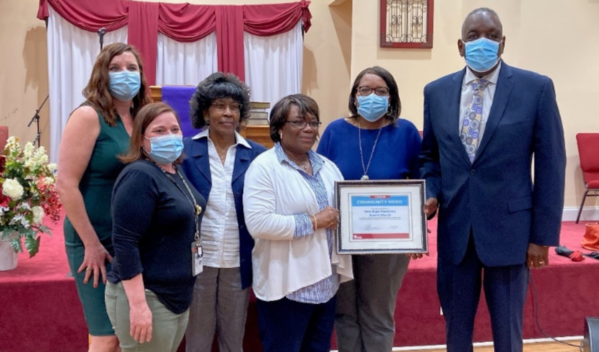 Fetter Health Care Network and New Hope Missionary Baptist Church as the First to Receive New ‘Community Heroes’ Award